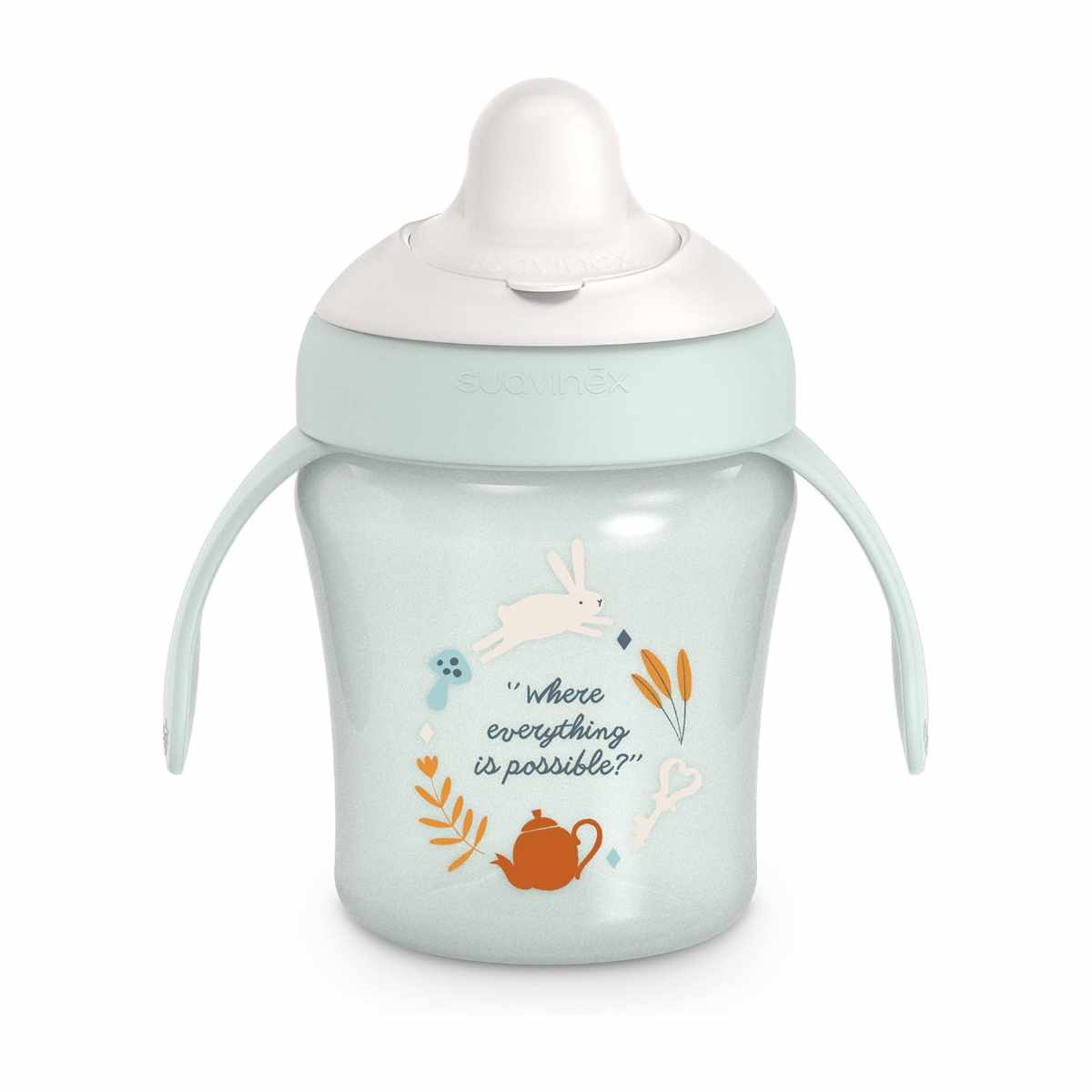 Suavinex Wonderland Learning Cup with Anti-Spill Spout & Removable Handles (6-18 Months) - Suavinex baby product